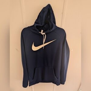Nike Blue Sweatshirt Hoodie Classic Design